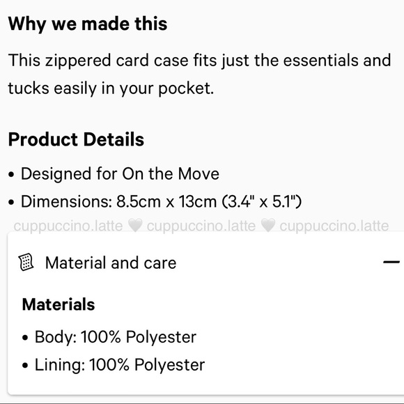 🤎NWT🤎Lululemon Athletica City Street Card Wallet in Artifact - Picture 10 of 10